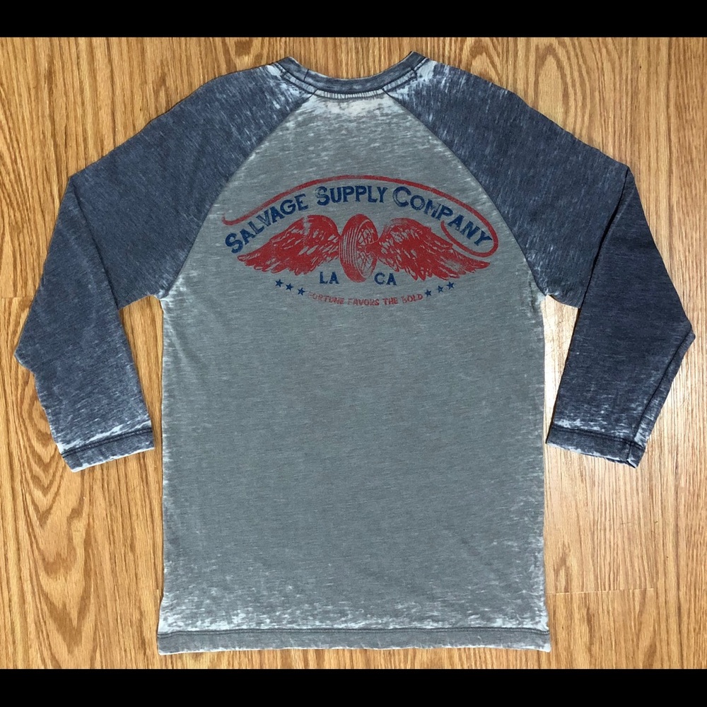 Salvage Supply Company 3/4 Sleeve Shirt